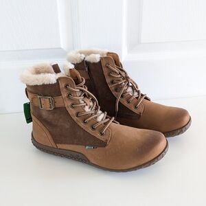 Rockford Catbell Women’s Leather & Suede Ankle Boots, Brown